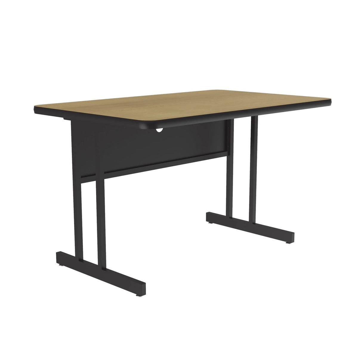Correll WS3048 Computer Table, 30" x 48" - Fusion Maple