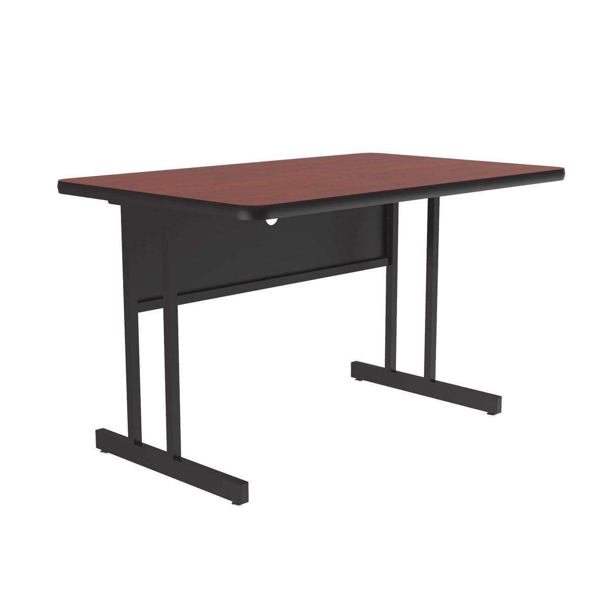 Correll WS3048 Computer Table, 30" x 48" - Cherry