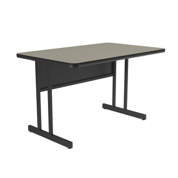Correll WS3048-54 Laminate Computer Table, 30" x 48", Beige - Default Title