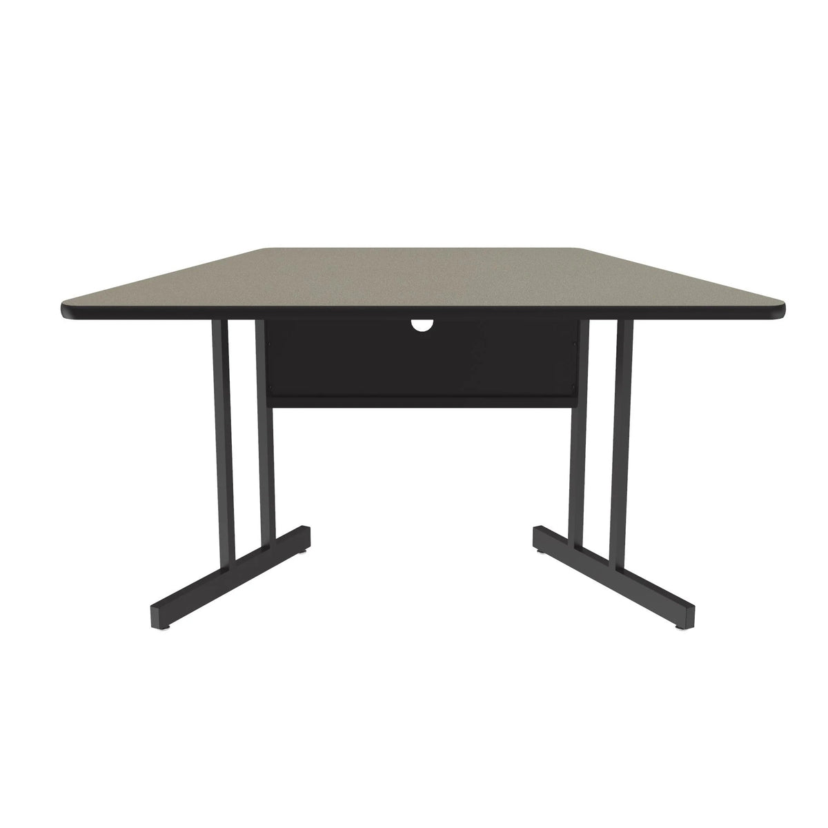 Correll WS3060TR-54 Laminate Computer Table, 30" x 60", Beige - Default Title