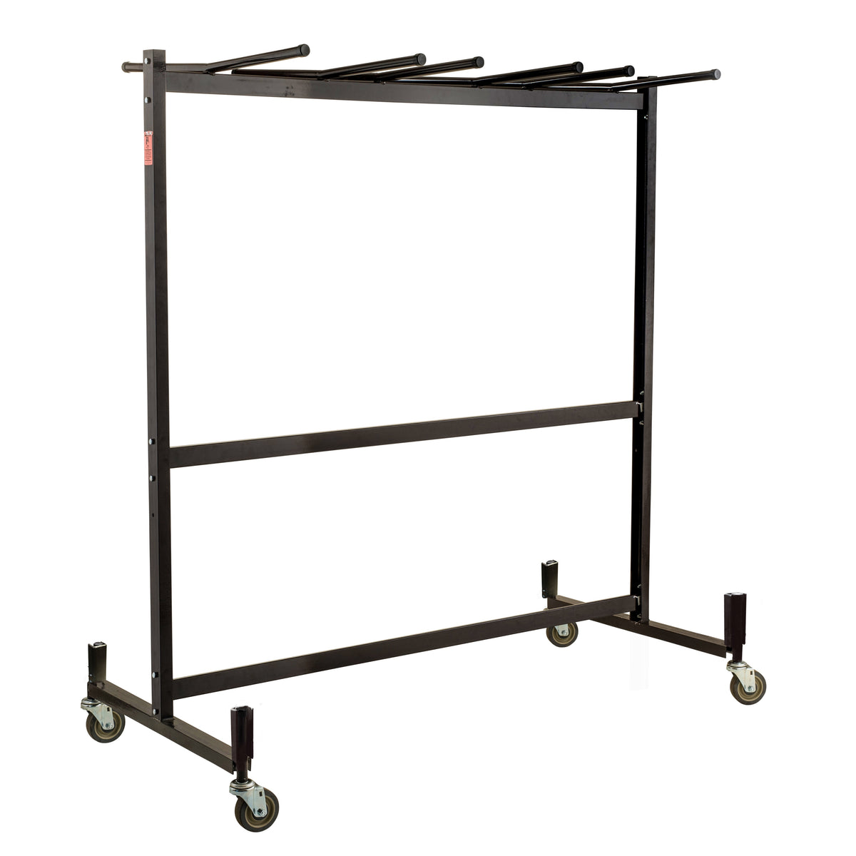 National Public Seating 42-8 Powder Coated Steel Table Storage Truck, 10 Tables 42 Chairs, Brown - Default Title