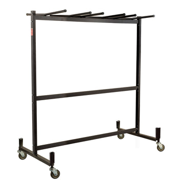 National Public Seating 42-8 Powder Coated Steel Table Storage Truck, 10 Tables 42 Chairs, Brown - Default Title