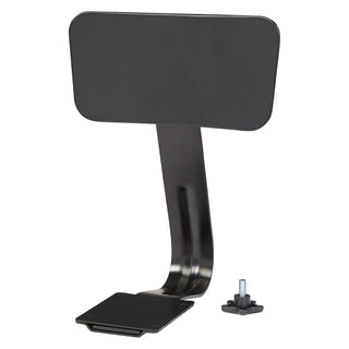 National Public Seating 6200-B-10 Steel Backrest, 6" x 12", Black - Default Title