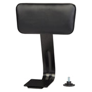 National Public Seating 6400-B-10 Backrest, 6" x 12", Black - Default Title