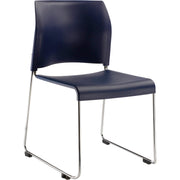 National Public Seating Bar Stool, 16 3/4" Wide - Navy