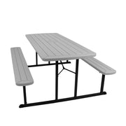 National Public Seating BMPT3072 Folding Table, 72" Wide - Gray