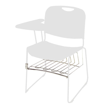 National Public Seating BR85 Book Basket, Silver - Default Title