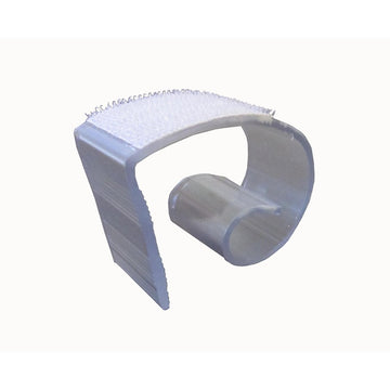 National Public Seating BTSC Plastic Skirting Clip, Clear, 50/Pack - Default Title