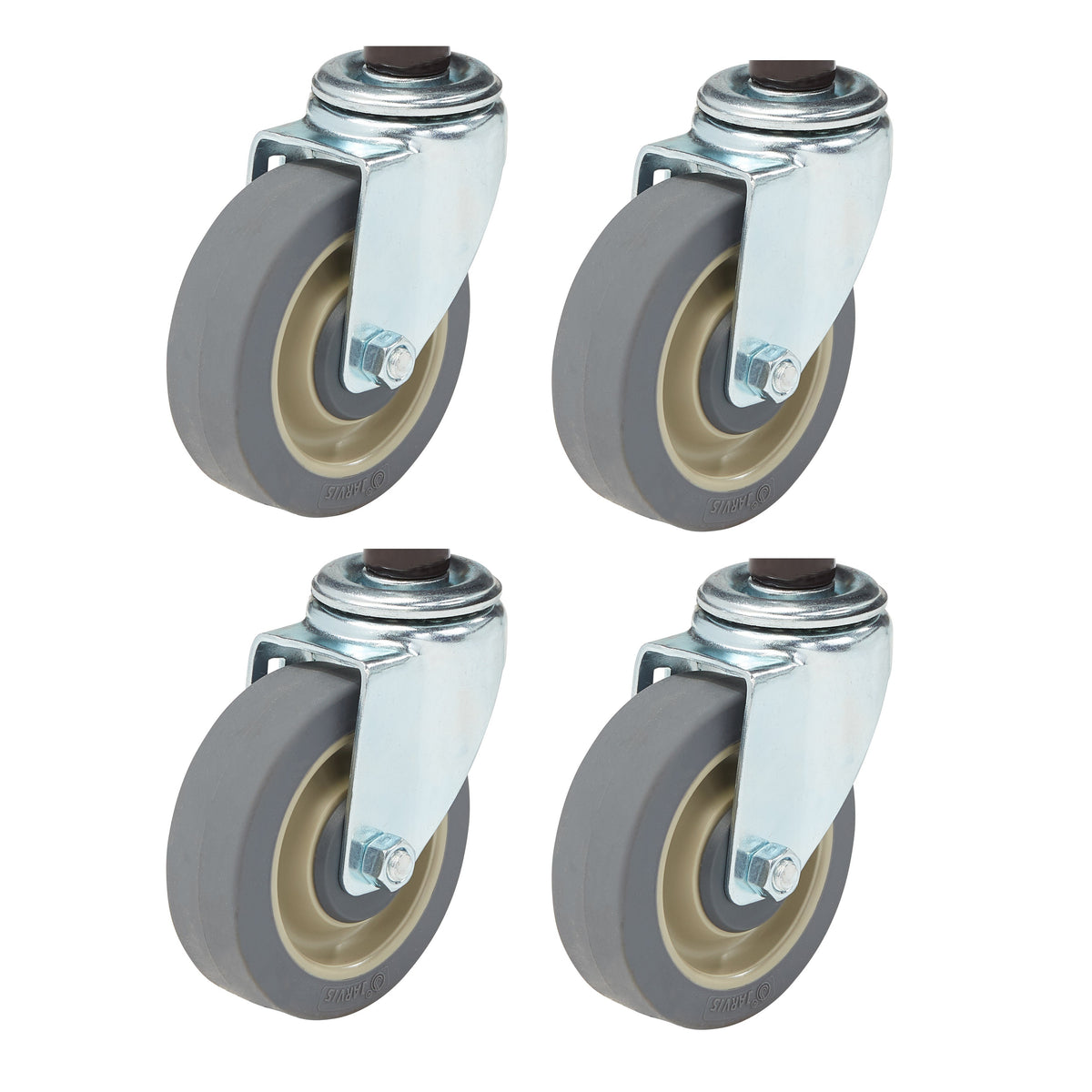 National Public Seating CC84 Colson Caster Set, 325 lb. Capacity, 4/Set - Default Title