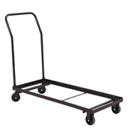 National Public Seating DY1100 Steel Chair Dolly, 26 Chairs, Black - Default Title