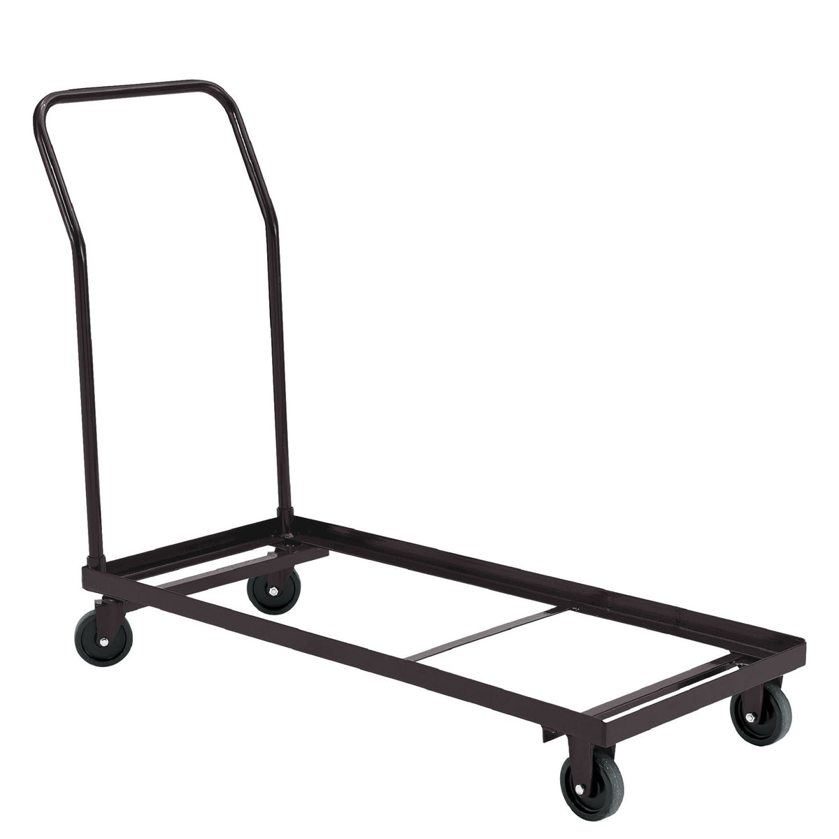 National Public Seating DY1100 Steel Chair Dolly, 26 Chairs, Black - Default Title