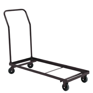 National Public Seating DY1100 Steel Chair Dolly, 26 Chairs, Black - Default Title