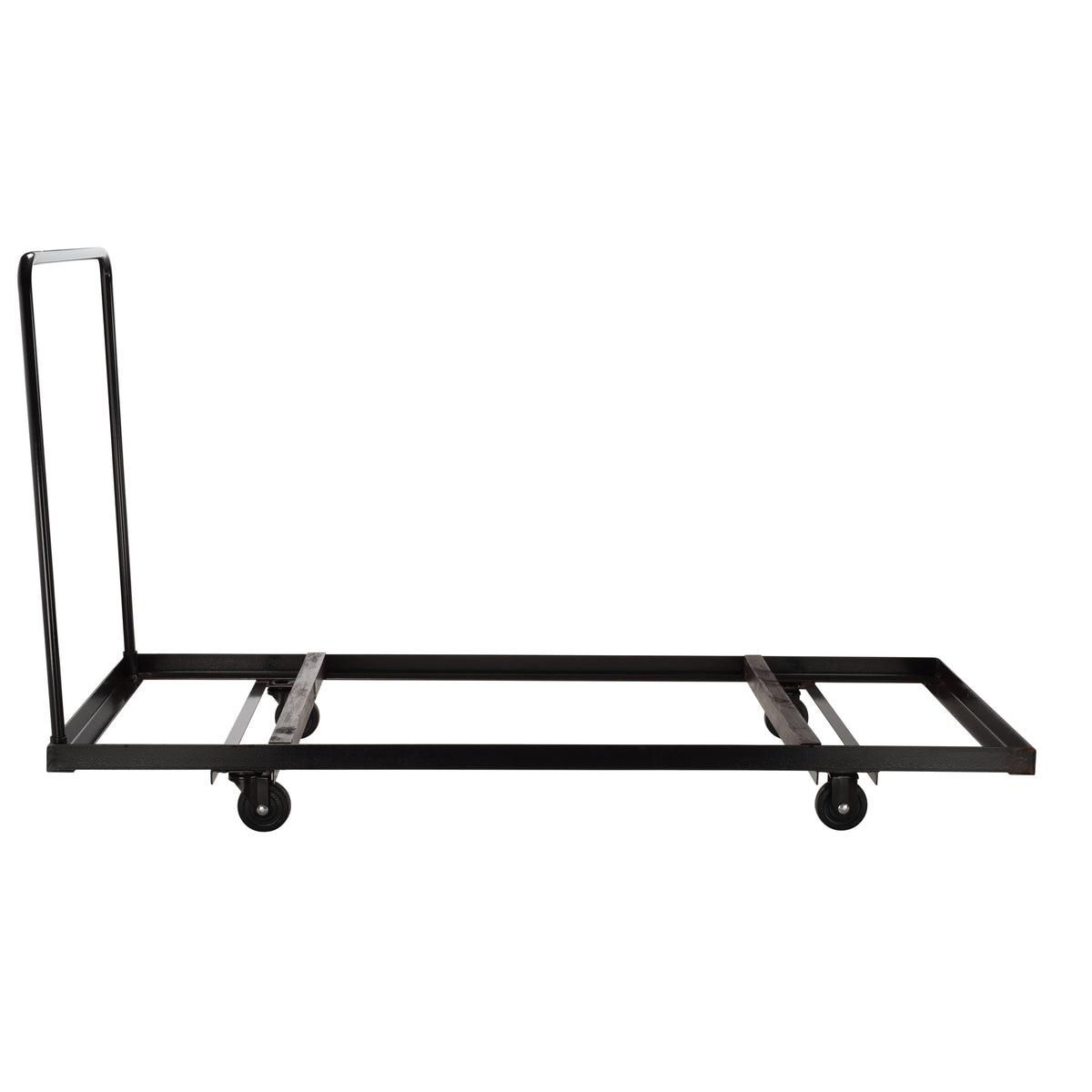 National Public Seating Powder Coated Steel Table Dolly, 12 Tables, Brown - 74"