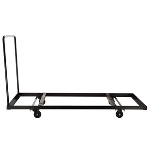 National Public Seating Powder Coated Steel Table Dolly, 12 Tables, Brown - 74"