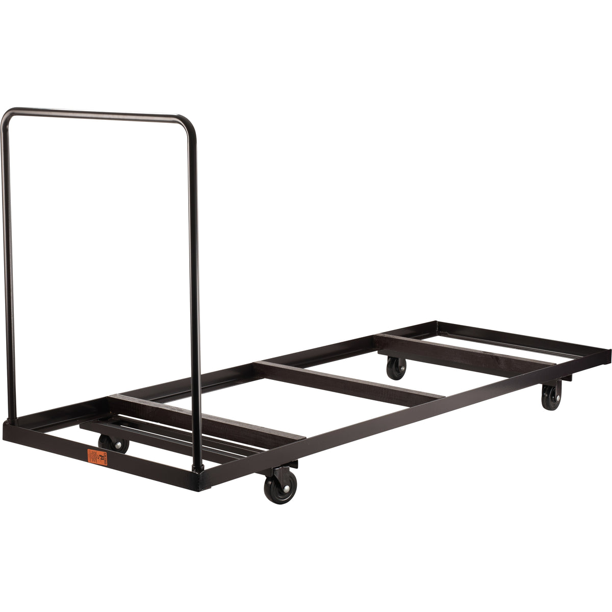 National Public Seating Powder Coated Steel Table Dolly, 12 Tables, Brown - 90 1/4"