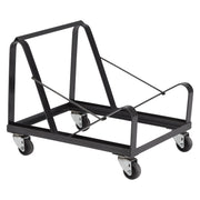 National Public Seating DY86 Steel Chair Dolly, 20 Chairs, Black - Default Title