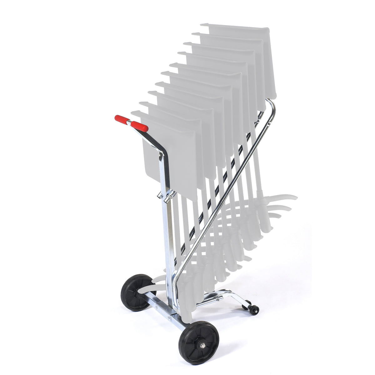 National Public Seating DYMS Steel Stand Dolly, 27" Wide - 31"