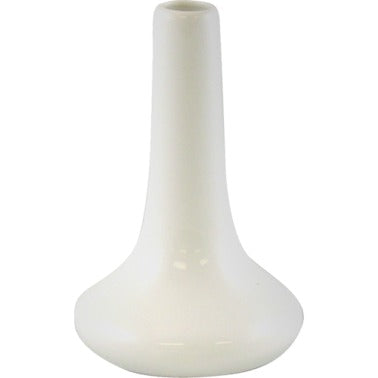 International Tableware BV-1 Pacific Stoneware Bud Vase, 5 3/8" High, White, 48/Case - Default Title