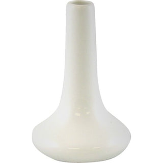 International Tableware BV-1 Pacific Stoneware Bud Vase, 5 3/8" High, White, 48/Case - Default Title