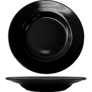 International Tableware CA-120 Cancun Stoneware Pasta Bowl, 18 oz., 12/Case - Black