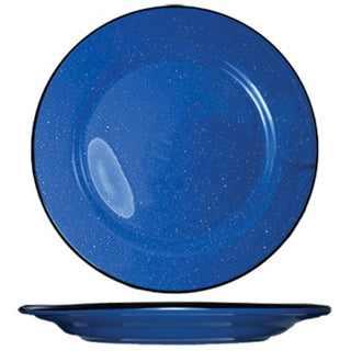 International Tableware Campfire Stoneware Plate, Blue - 10 1/2"