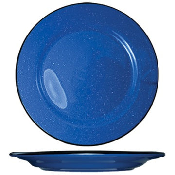 International Tableware Campfire Stoneware Plate, Blue - 10 1/2"