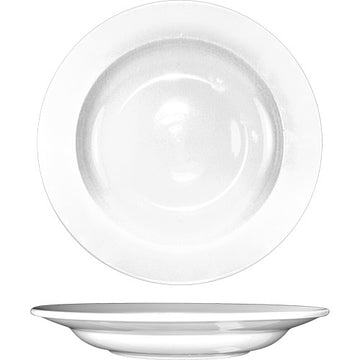 International Tableware Dover Porcelain Pasta Bowl, White, 12/Case - 12 oz.