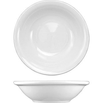 International Tableware DO-11 Dover Porcelain Fruit Bowl, 5 oz., White, 36/Case - Default Title