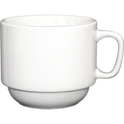 International Tableware DO-23 Dover Porcelain Cup, 8.5 oz., White, 36/Case - Default Title