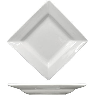 International Tableware EL-2 Elite Porcelain Saucer, 5 7/8" x 5 7/8", 36/Case - Default Title