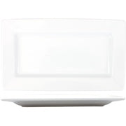 International Tableware EL-24 Elite Porcelain Plate, 4 3/8" x 7 1/2", 36/Case - Default Title
