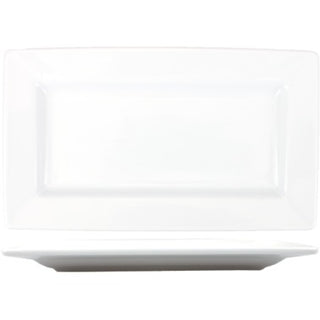 International Tableware EL-24 Elite Porcelain Plate, 4 3/8" x 7 1/2", 36/Case - Default Title