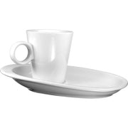 International Tableware FA-6929 European White Stoneware Cup, 7 oz., 36/Case - Default Title