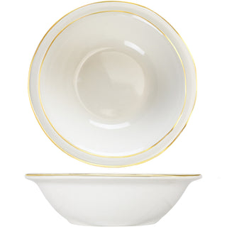 International Tableware FL-1 Florentine Stoneware Cup, 7 oz., Ivory, 36/Case - Default Title