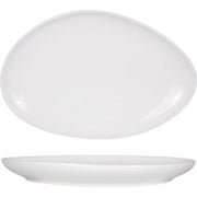 International Tableware Glacier Porcelain Platter, 12/Case - 11 1/2"