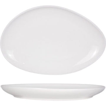 International Tableware Glacier Porcelain Platter, 12/Case - 11 1/2"