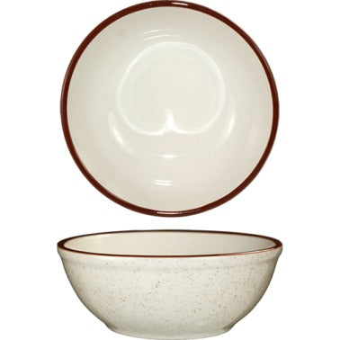 International Tableware Granada Stoneware Nappie Bowl, Ivory, 36/Case - 13 oz.
