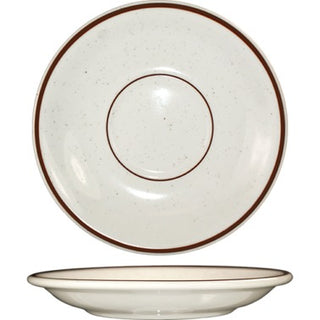 International Tableware GR-2 Granada Stoneware Saucer, 5 1/2" Diameter, 36/Case - Default Title