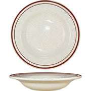 International Tableware GR-3 Granada Stoneware Soup Bowl, 10 oz., Ivory, 24/Case - Default Title