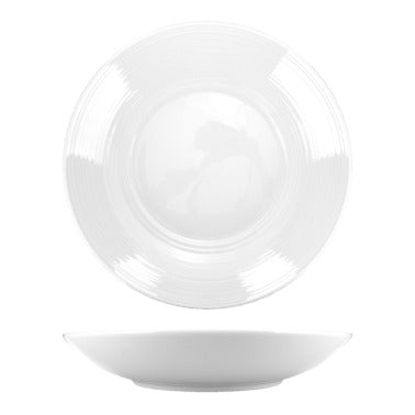International Tableware Marzano Porcelain Deep Plate, 12/Case - 10 1/2"