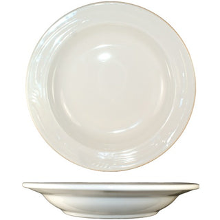 International Tableware Newport Stoneware Platter, Ivory - 10 3/8"