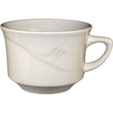 International Tableware NP-23 Newport Stoneware Cup, 7.5 oz., Ivory, 36/Case - Default Title