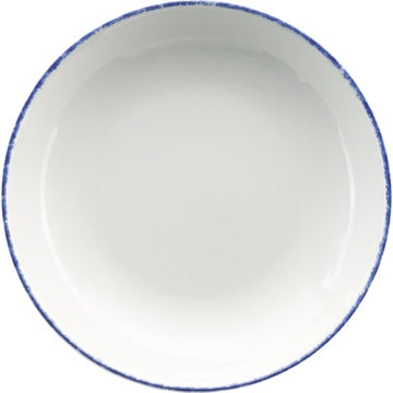 International Tableware PR-110 Provincial Porcelain Bowl, 40 oz., 12/Case - Blue White