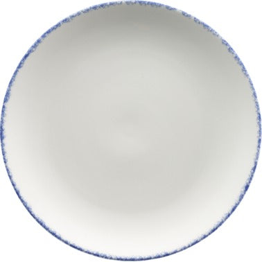 International Tableware PR-16 Provincial Porcelain Plate, 10" Diameter, 24/Case - Blue White