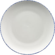 International Tableware PR-21 Provincial Porcelain Plate, 12" Diameter, 12/Case - Blue White