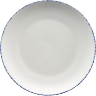 International Tableware PR-21 Provincial Porcelain Plate, 12" Diameter, 12/Case - Blue White