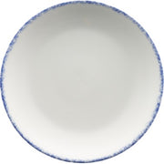 International Tableware PR-7 Provincial Porcelain Plate, 6 5/8" Diameter, 36/Case - Blue White