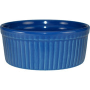 International Tableware RAMF-8 Cancun Stoneware Ramekin, 6 oz., 36/Case - Light Blue