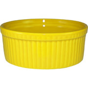 International Tableware RAMF-8 Cancun Stoneware Ramekin, 6 oz., 36/Case - Yellow
