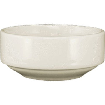International Tableware RAMS-35 Torino Stoneware Ramekin, 3 oz., 36/Case - Ivory